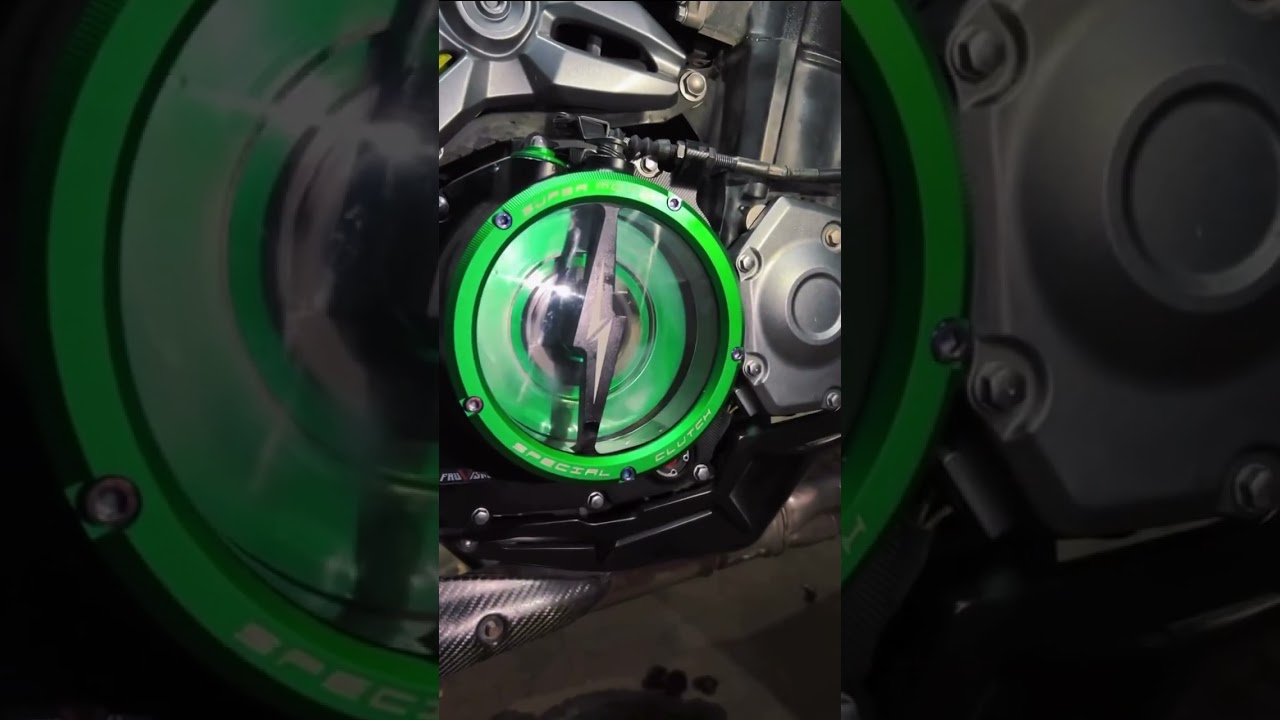 Kawasaki z900 clear clutch plate modification 