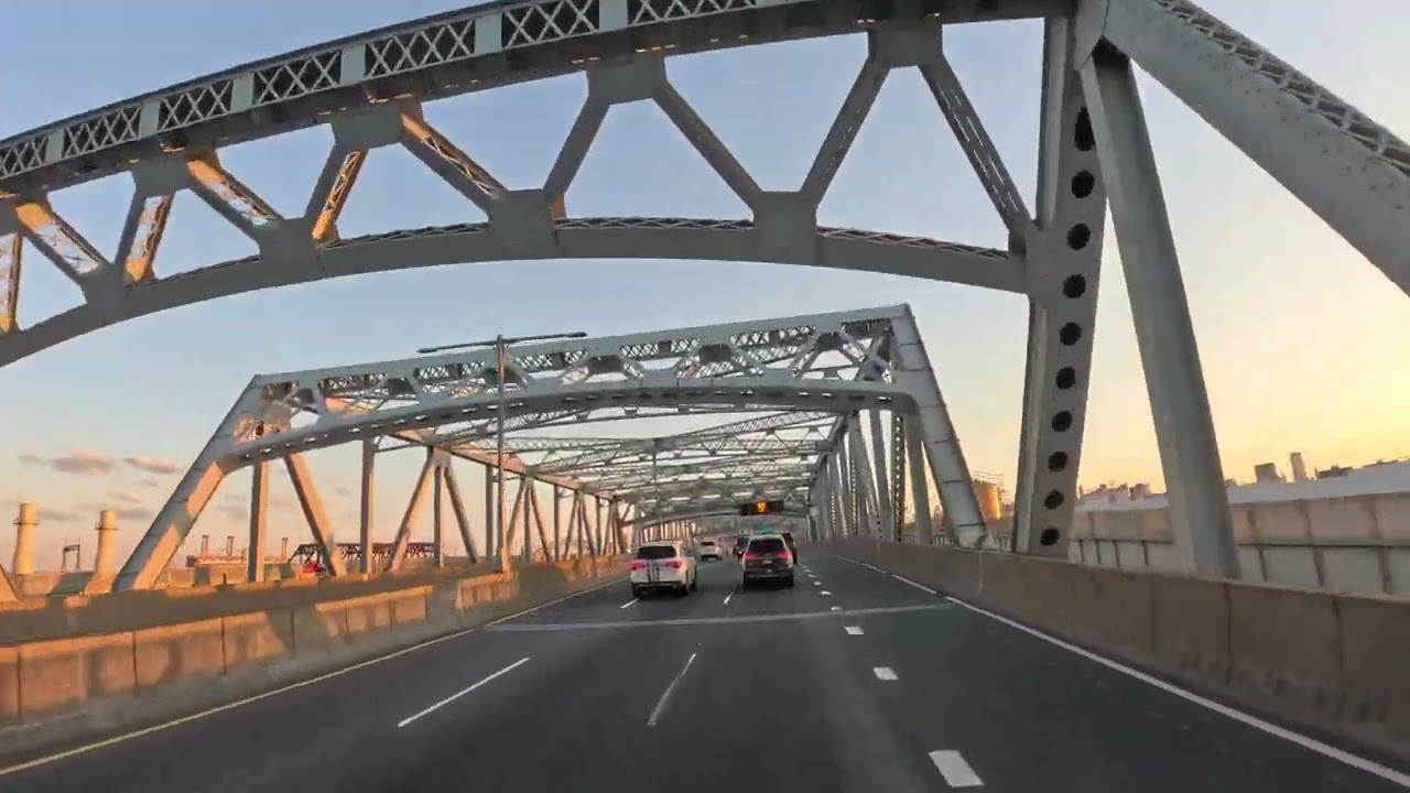 Driving New York City NYC BX The Bronx Major Deegan Expressway Triboro RFK Bridge to Astoria Queens