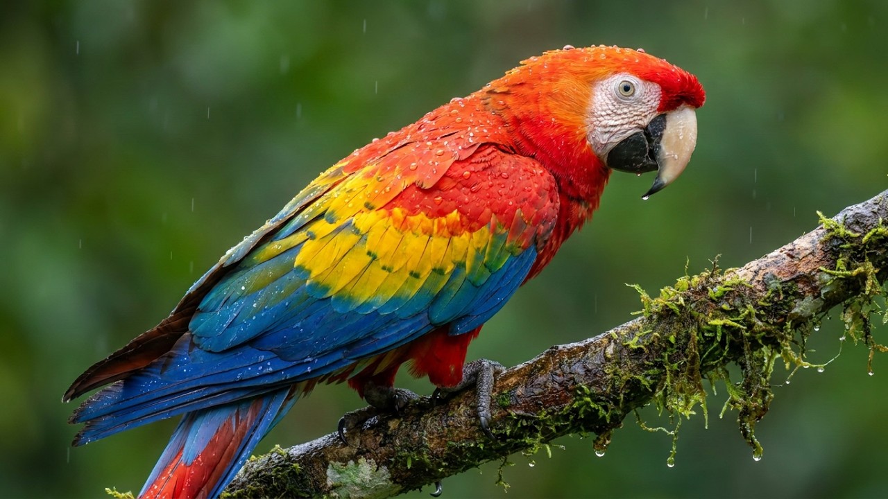 Sons Fascinantes da Floresta Amaz&ocirc;nica - P&aacute;ssaros, Chuva Para Relaxar