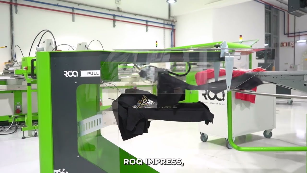 ROQ PULL | Automatic Garment Removal and Stacking Machine