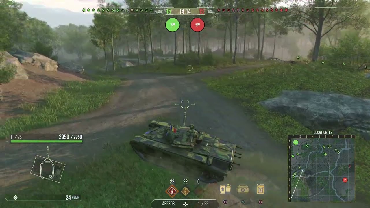 TR-125 First Try with base gun - BEST ERA 2 Tank? WoT Console with Nitro-Franz