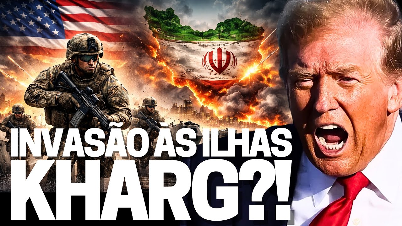 EUA atacam ilhas Kharg e enviam 2500 Marines (Fuzileiros navais) - invasão ao Irã começou!? E agora?