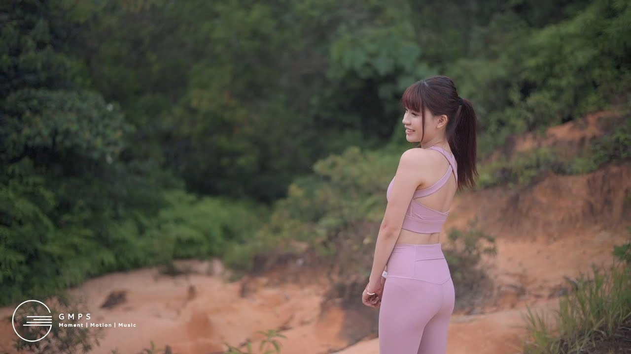 Pretty Girl Solo Hiking in Yoga Outfit at Bukit Kiara