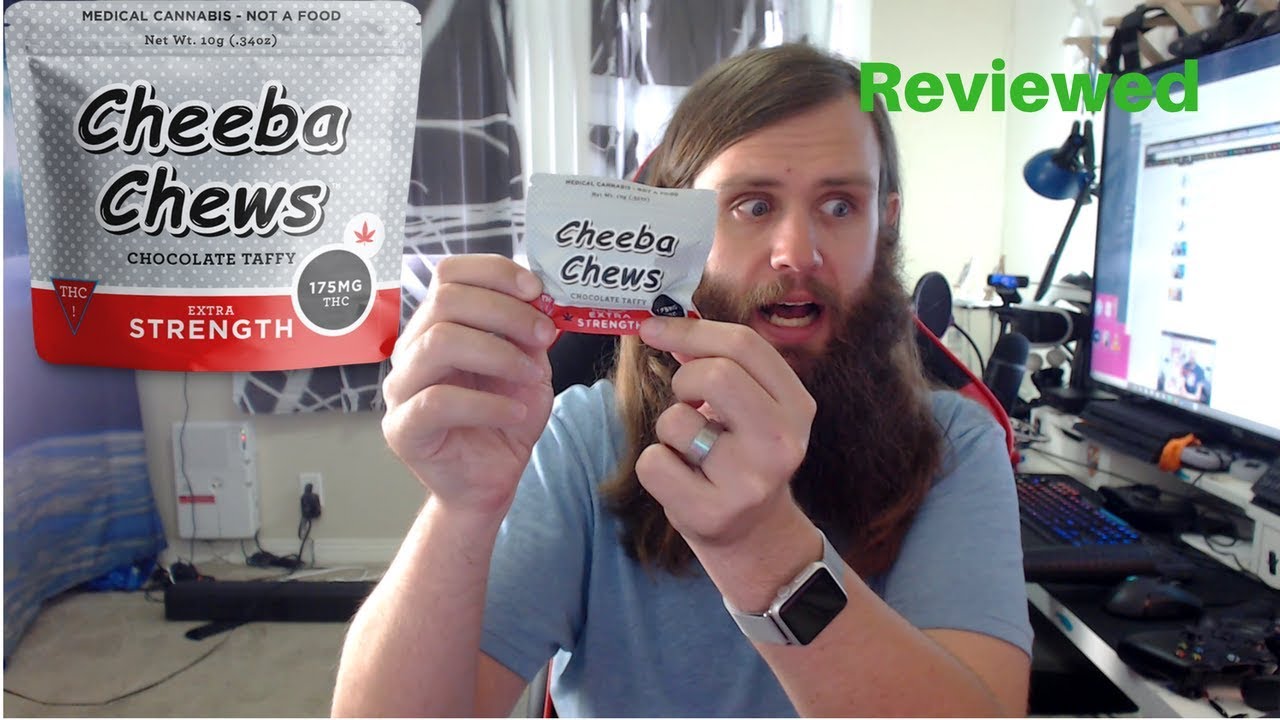 Marijuna Edible Review: Cheeba Chews Deca Dose Extra Strength 175 mg