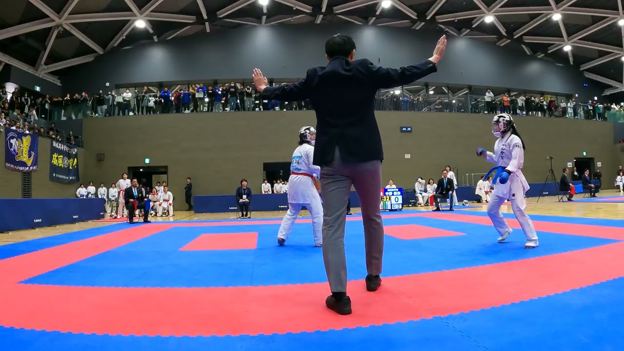 女子団体組手5人制南関東 日本航空高等学校 横浜創学館高等学校 第34回関東高等学校空手道選抜大会