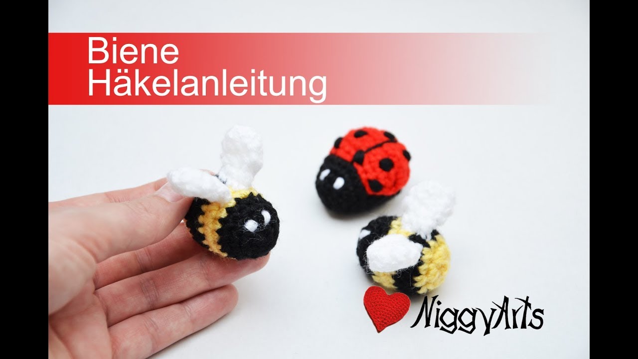 Häkelanleitung Biene - schnell und einfach