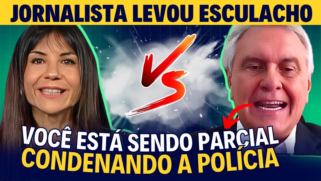 Amanda Klein &eacute; HUMILHADA em DEBATE sobre Seguran&ccedil;a P&uacute;blica (e encerra entrevista)