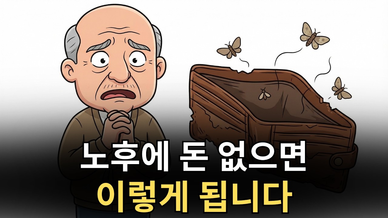 노후에 돈 없는 사람에게 벌어지는 일. 50대라면 반드시 이 영상을 보세요