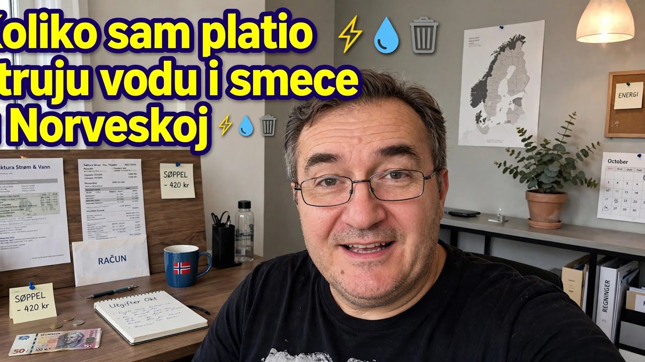 KOLIKO SAM PLATIO STRUJU VODU I SMECE U NORVESKOJ