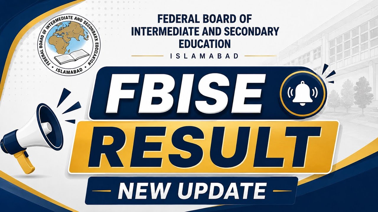 | HSSC Result New Latest Update | FBISE | 2026 Result | 1st Annual Examination | Class 11 & 12 | ...