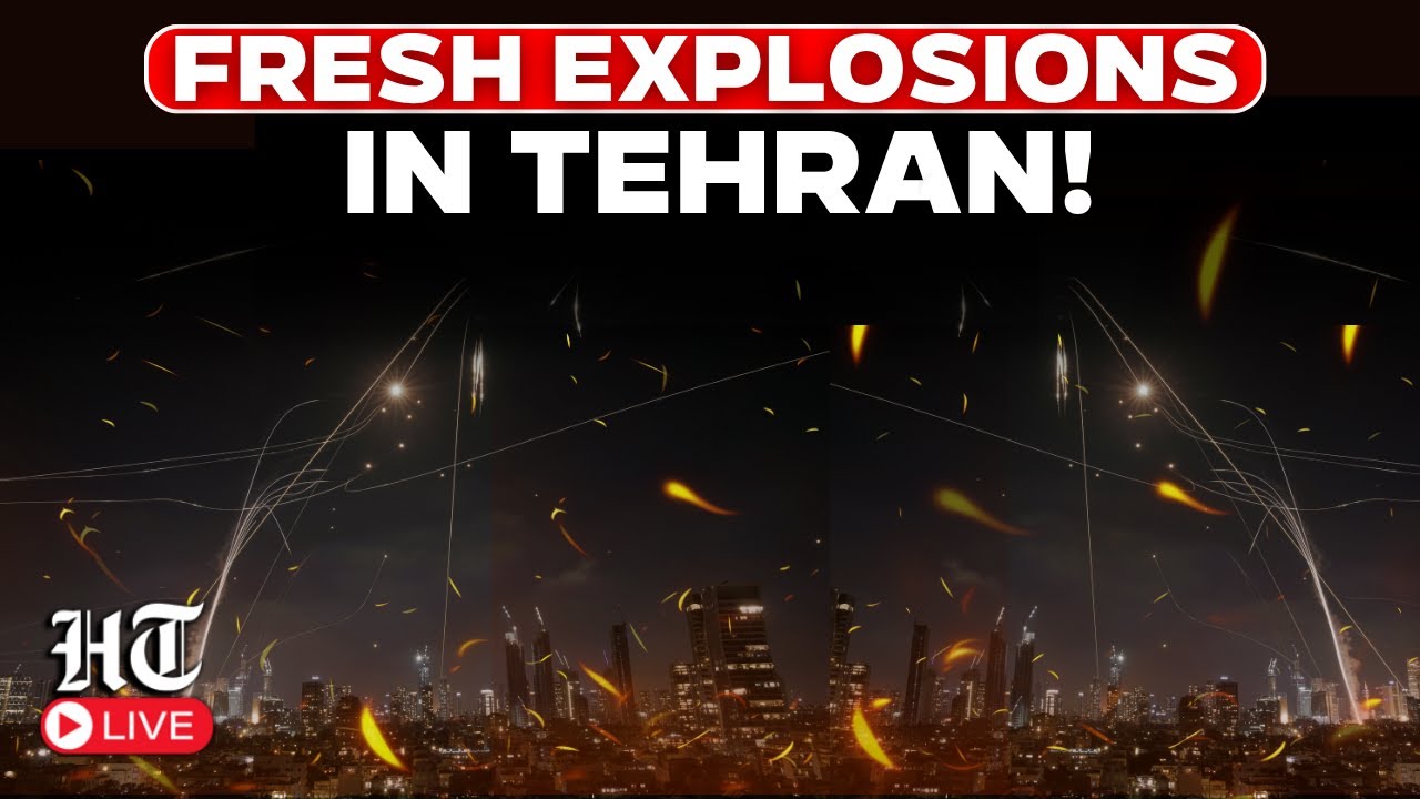 Iran War LIVE: Massive Explosions Rock Tehran; Night Sky Lights Up in Shocking Attack | Israel | US