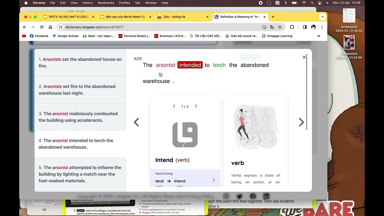 [PET2-Ms Hannah] How to use the LanGeek website to revise vocabulary?