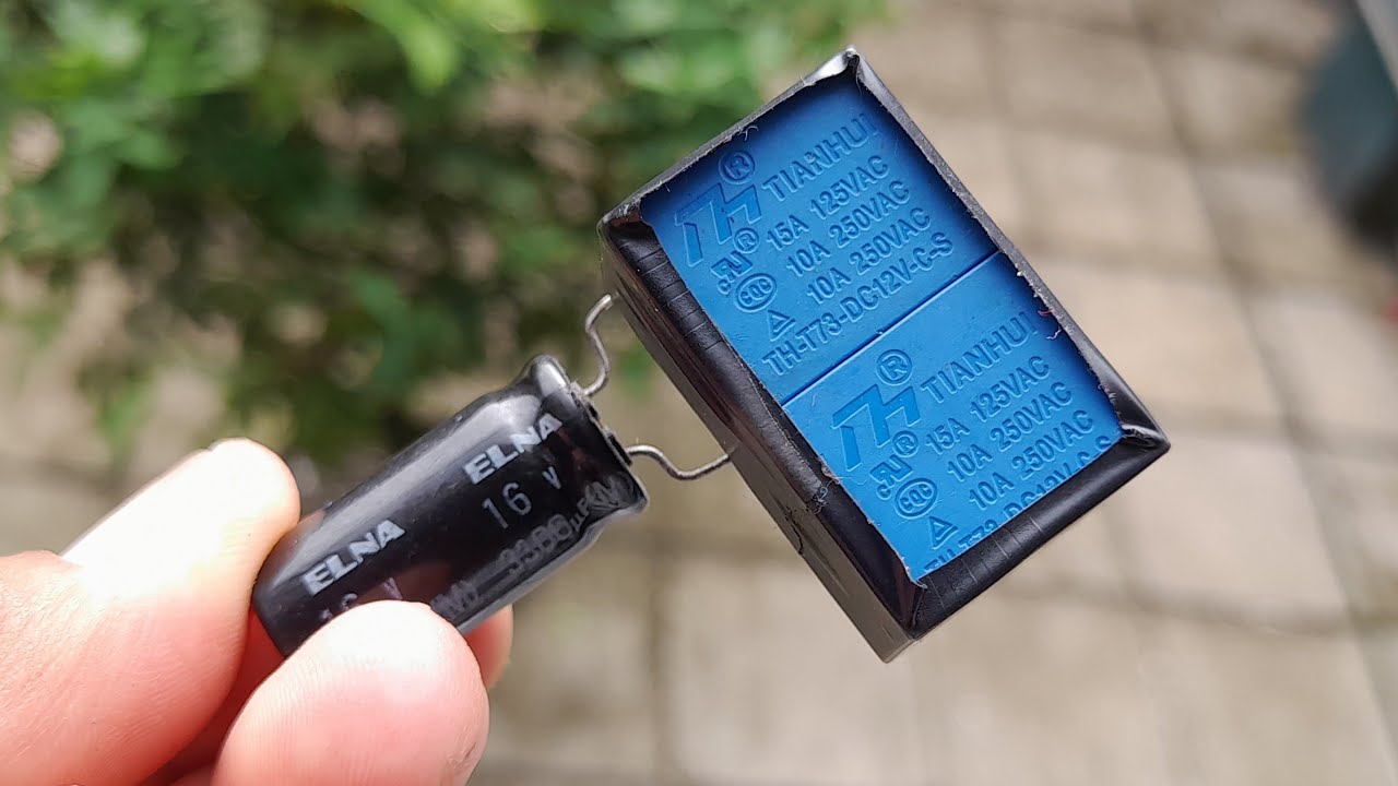 Cara membuat lampu kedip 220v AC