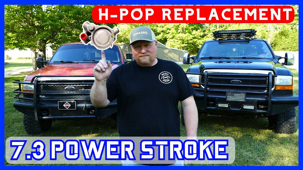 Замена масляного насоса высокого давления (HPOP) на 7.3 Powerstroke Ford F-250 Superduty