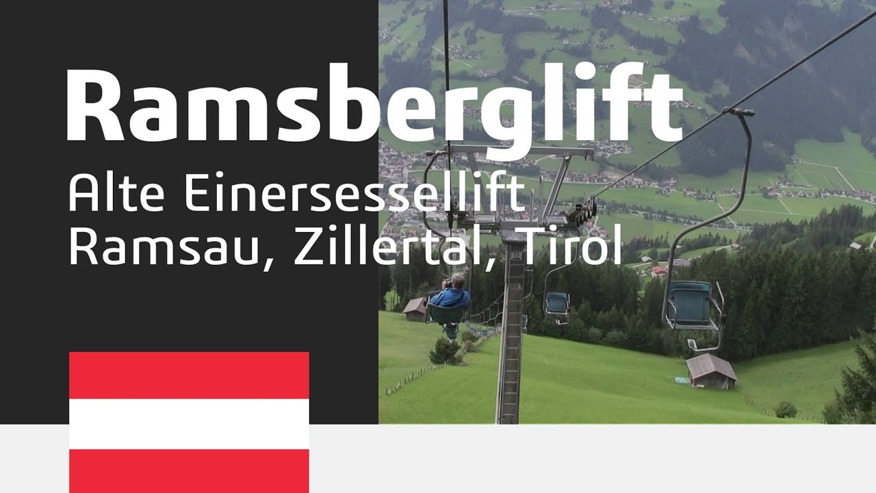 Alte ESL Doppelmayr Ramsberglift Ramsau, Zillertal Arena HD