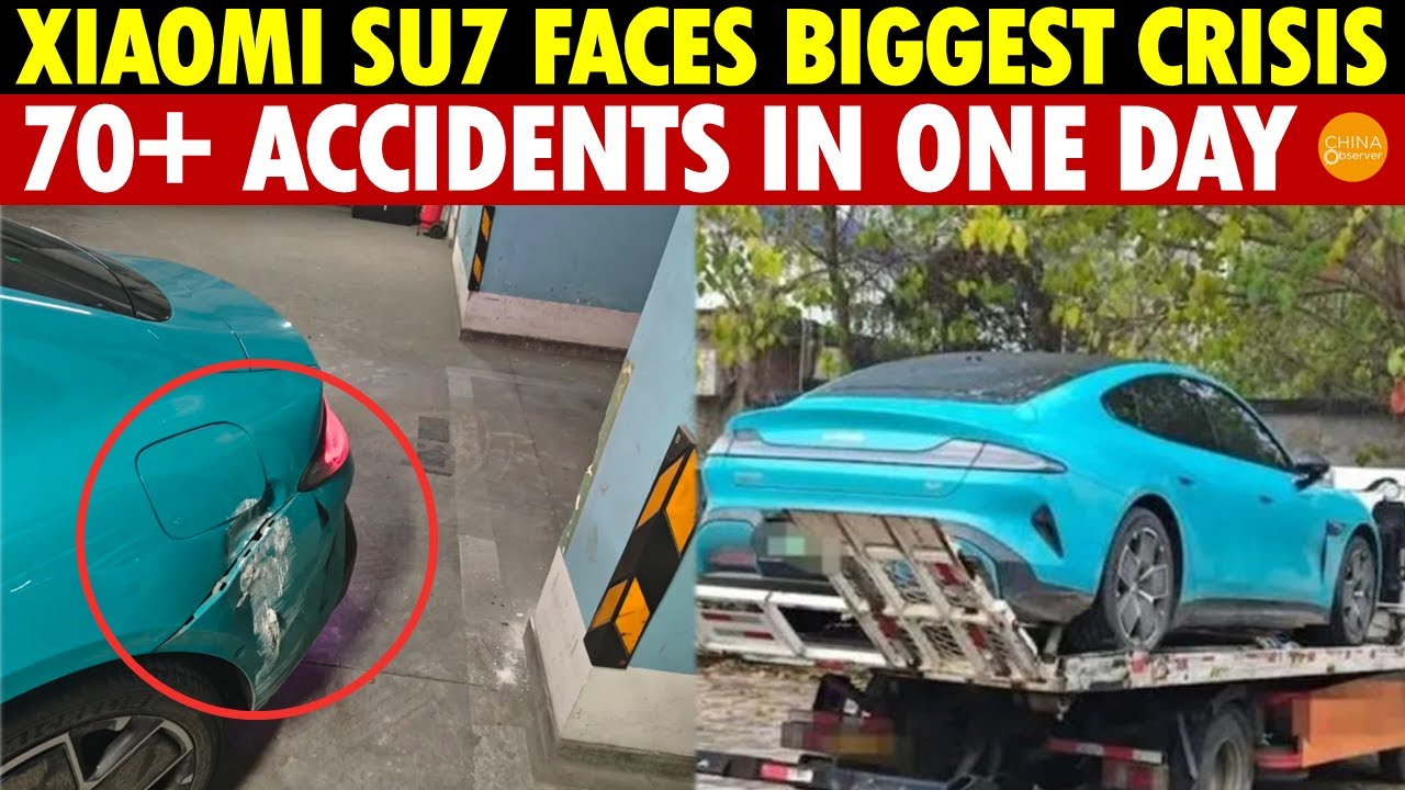 Xiaomi SU7’s Auto-Parking Is a Joke: Over 70 Wall Crashes in One Day
