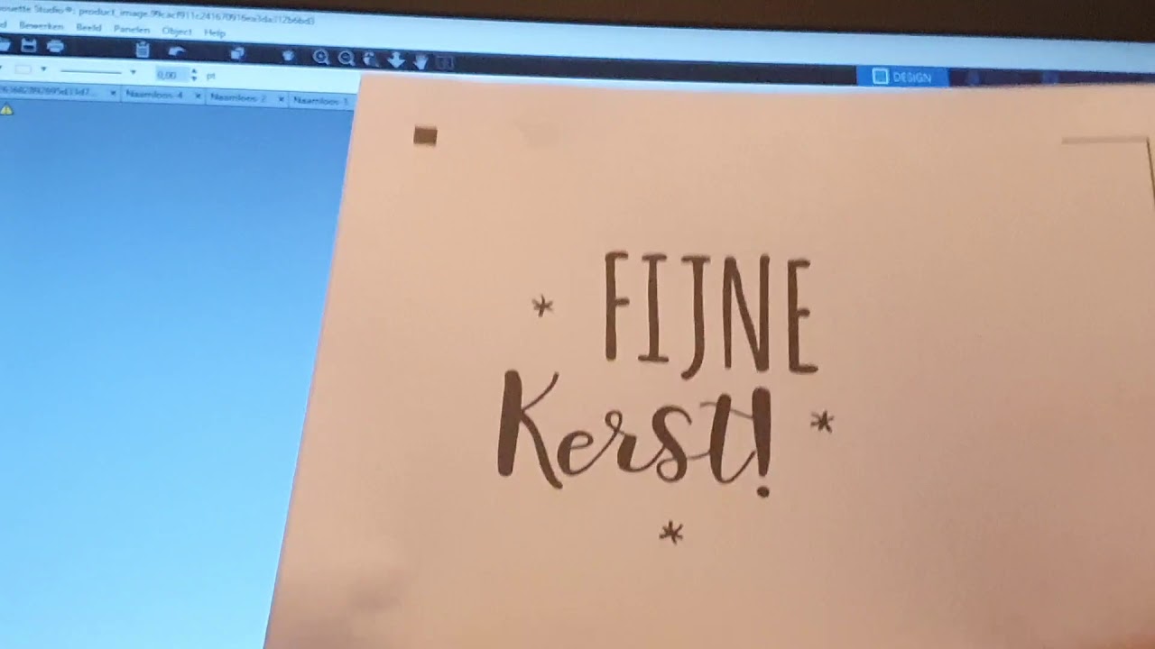 Stickers maken met een cameo silhouette #silhouette #cameo