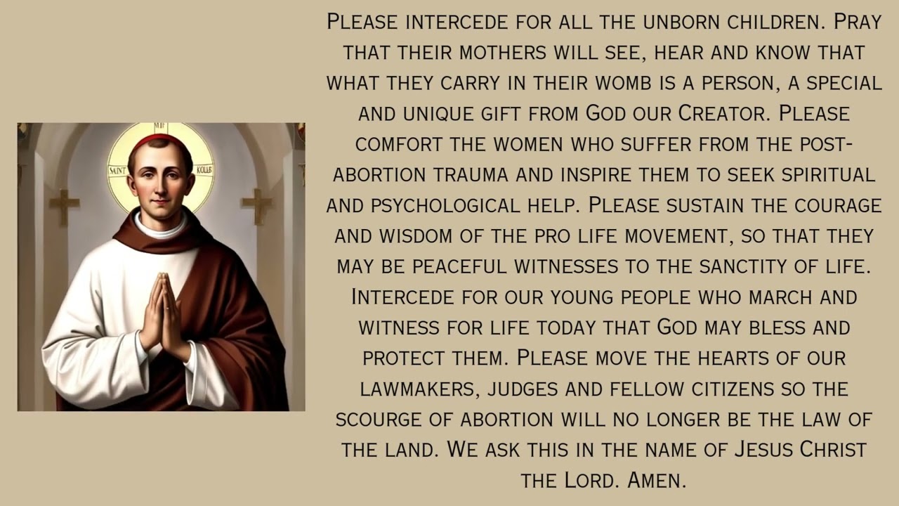 Prayer to End Abortion: Prayer to St. Maximilian Kolbe - Patron of the Pro-Life Movement