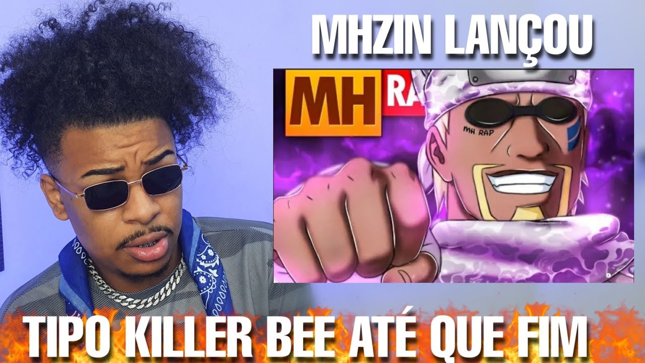 REAGINDO A MHRAP - Tipo Killer Bee 🐝 (Naruto) | Style Trap | Prod. Sidney Scaccio(REACT)