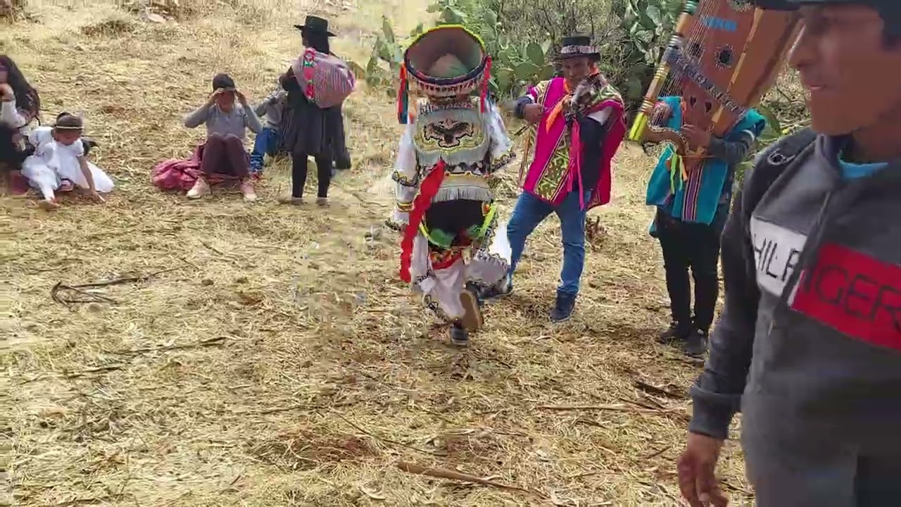 Danza de tijeras en Chillicruz- Carhuanca con Qori Chaki de Hcos* Nino y Davicho de Huarcas 2022 