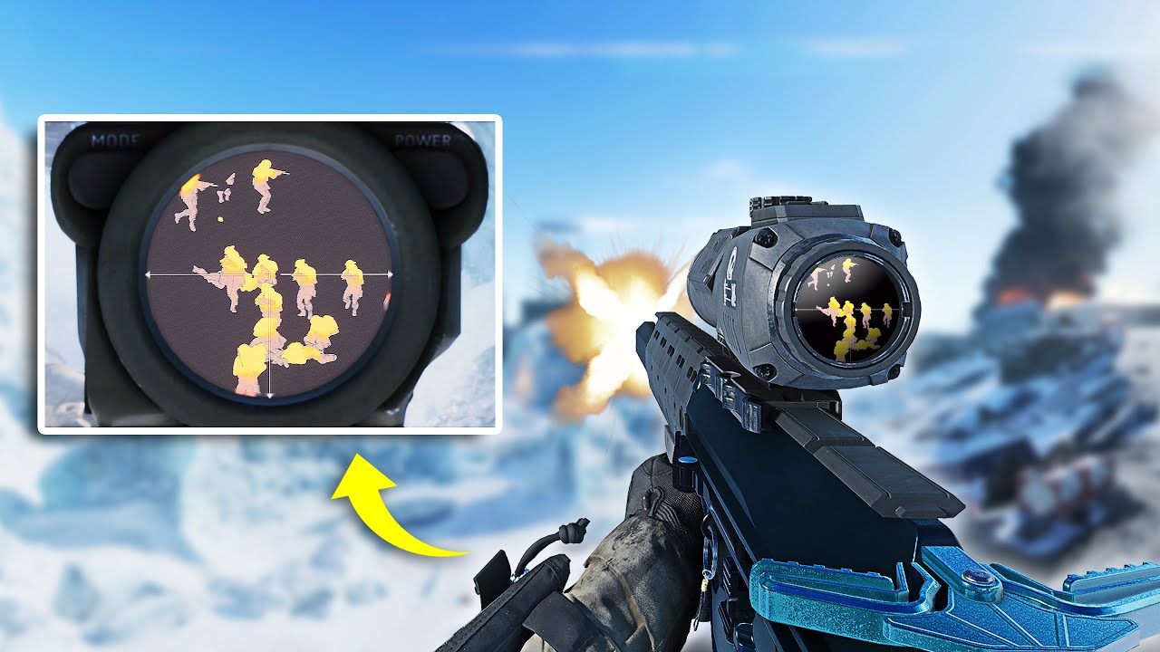 Battlefield 2042 Thermal Sights are pretty nasty...