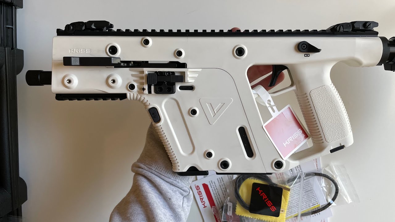 Распаковка - KRISS Vector SDP (9 мм - Apline White)