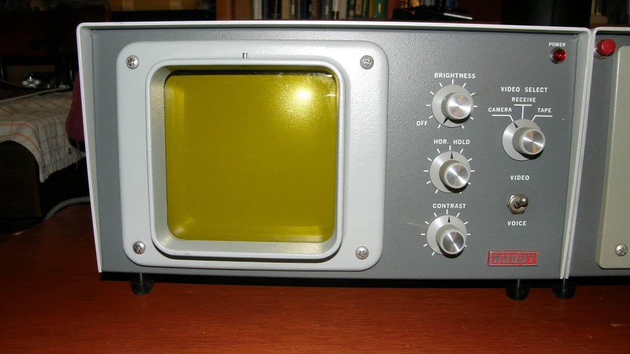Robot Research 61, 70 and 80 Slow Scan TV Restoration