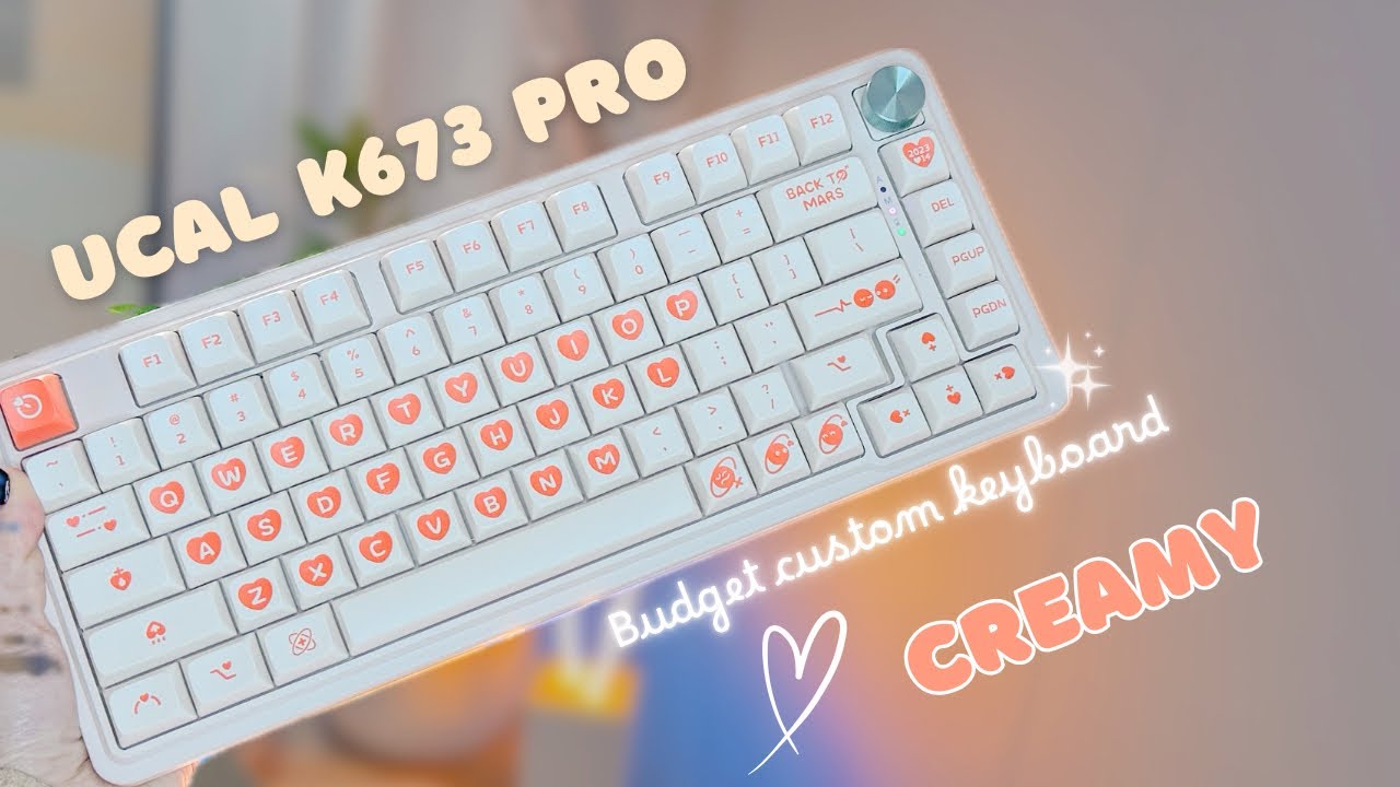 Redragon UCAL K673 Pro I My First Creamy Custom Keyboard Build
