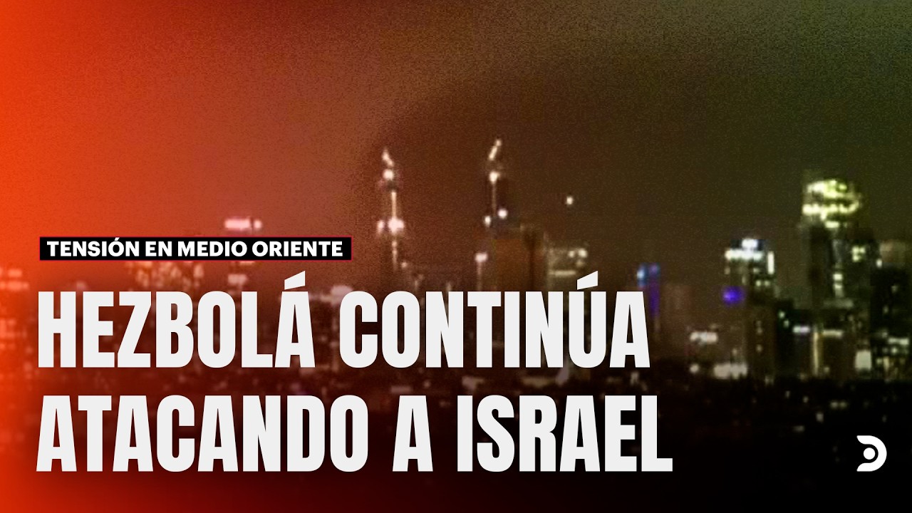 🚨 Hezbolá lanza cohetes hacia varias zonas de Israel | DNews