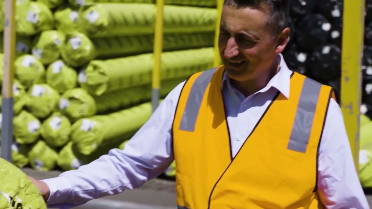 Recycled Content in Use - Geofabrics & Department of Agriculture, Water & Environment Video