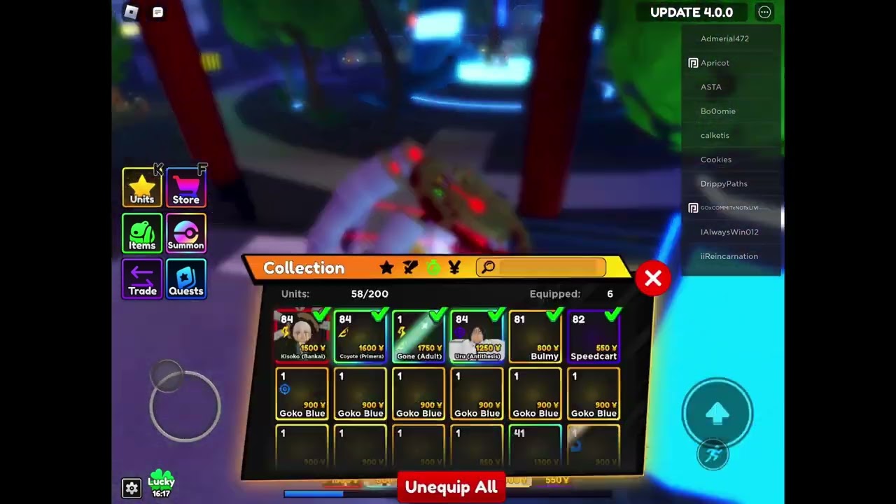Extremely lucky trait Reroll on shiny gon! (Anime adventures old clip)