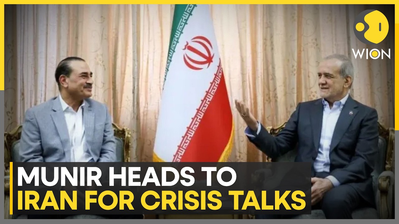 Pakistan Army Chief Asim Munir Heads To Iran | High Level Talks Amid Iran US Tensions