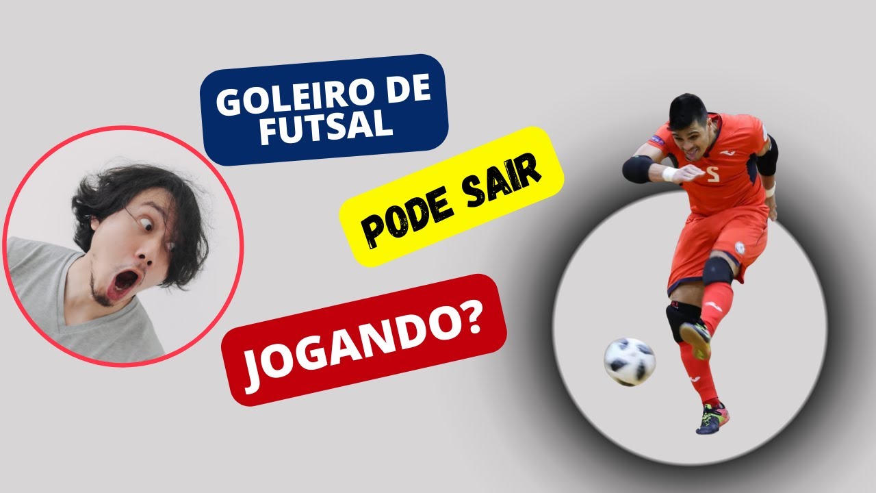 Goleiro de Futsal pode Sair Jogando? #futsal