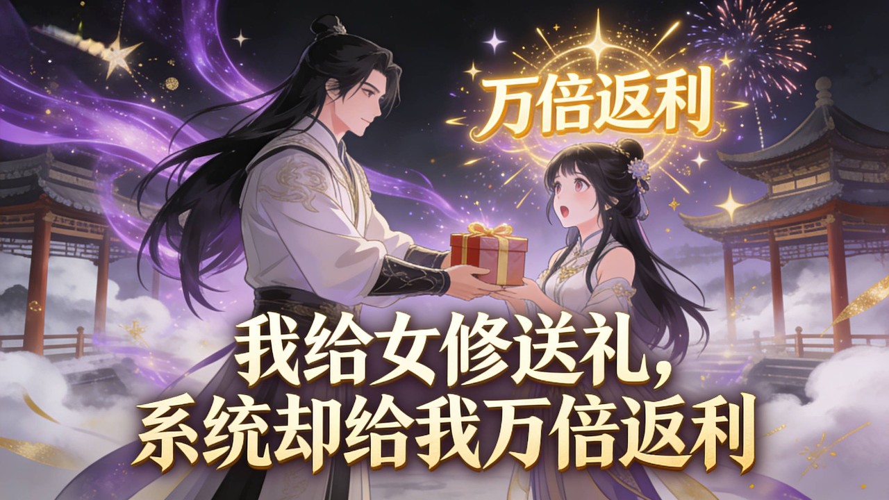 【Multi Sub】《我給女修送禮，系統卻給我萬倍返利》別人修煉變強，我靠送禮成神，送禮觸發萬倍獎勵，神兵神丹拿到手軟#漫劇 #動態漫 #AI漫劇 #動漫 #動畫