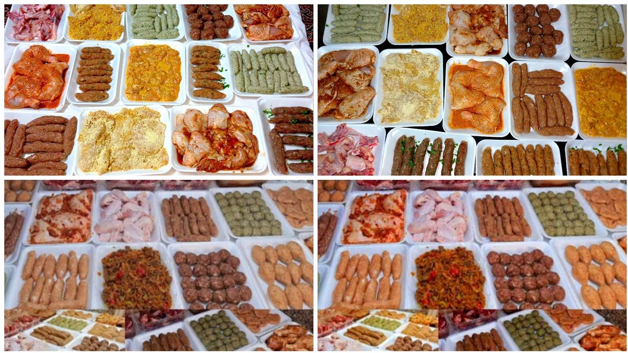 تجهيزات رمضان ٢٠٢٤/من كيلو لحمه الغلابه وفرختين عملت اكل يكفي شهرين يعني هناكل كل يوم لحمه وفراخ