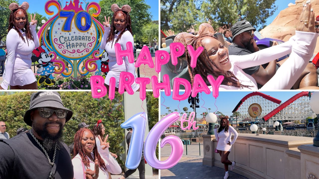 Niyah’s Sweet 16th Birthday FAIL  🎉🎈 DisneyLand