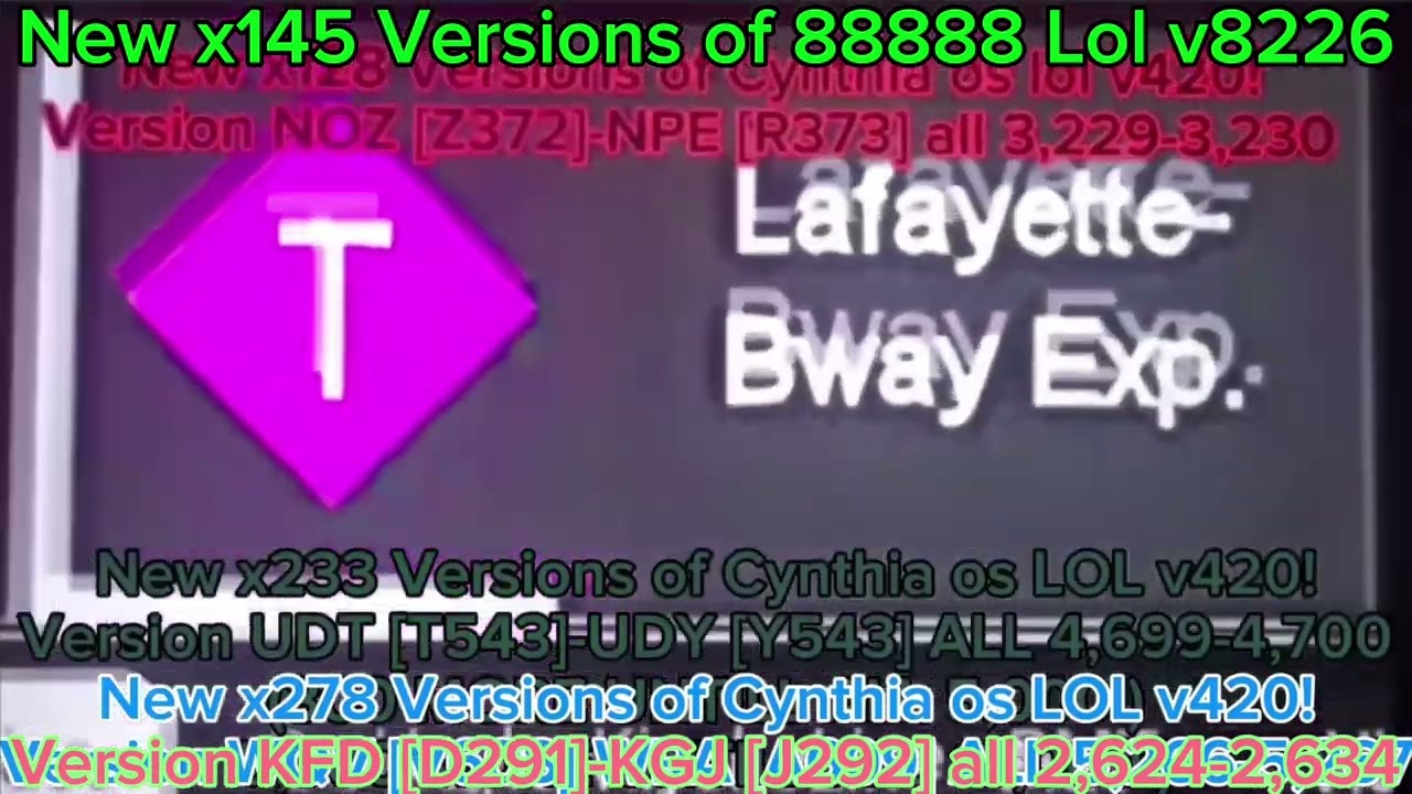 New x145 Versions of 88888 Lol v8226
