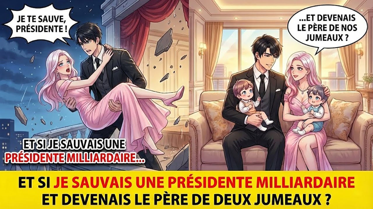 Et si je sauvais une présidente milliardaire et devenais le père de deux jumeaux