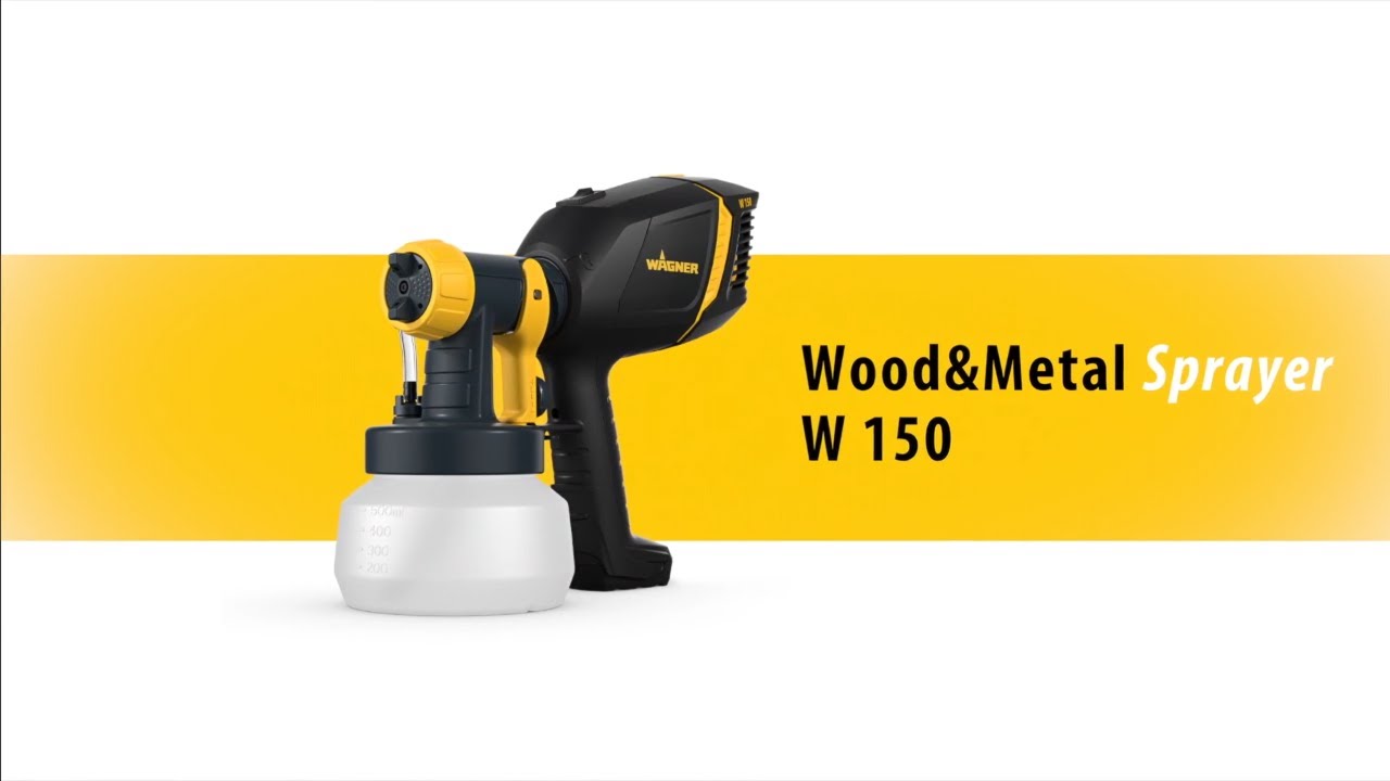 WAGNER  Wood&Metal Sprayer W 150 | Product guidance (English)