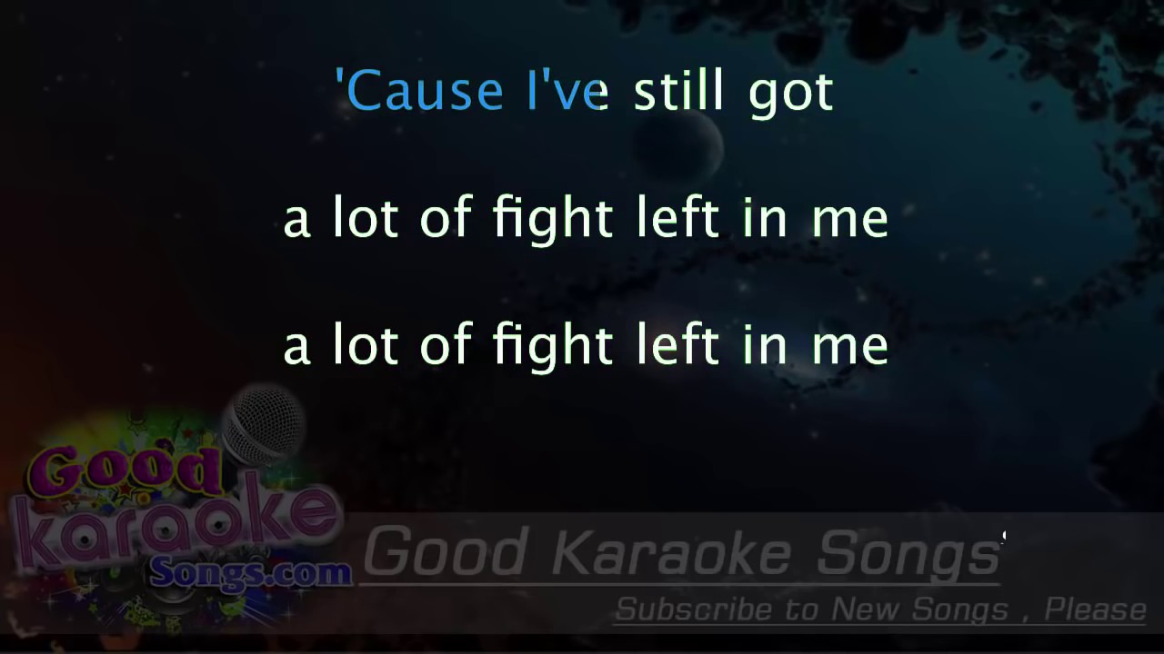 Rachel Platten   Fight Song  Karaoke Version   Beat   Lyrics