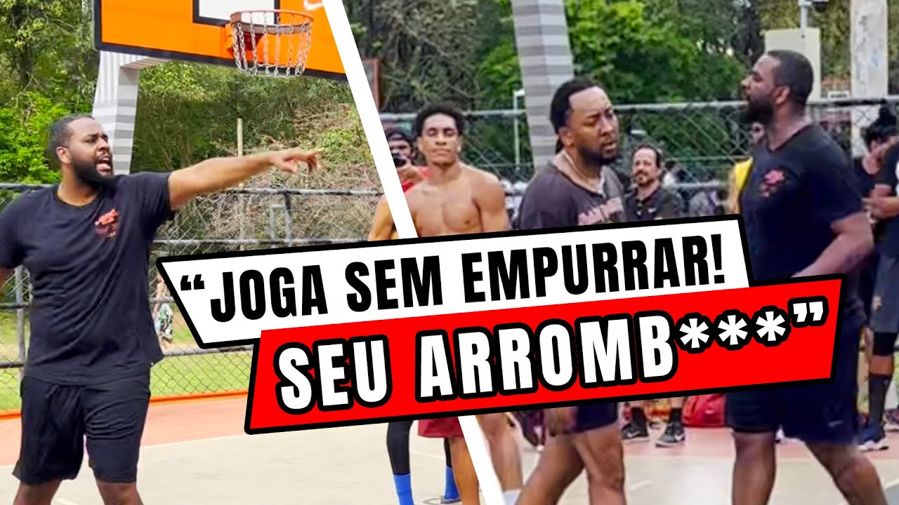 O PAU QUEBROU 🏀🔥 RACHÃO LOTADO NO IBIRAPUERA
