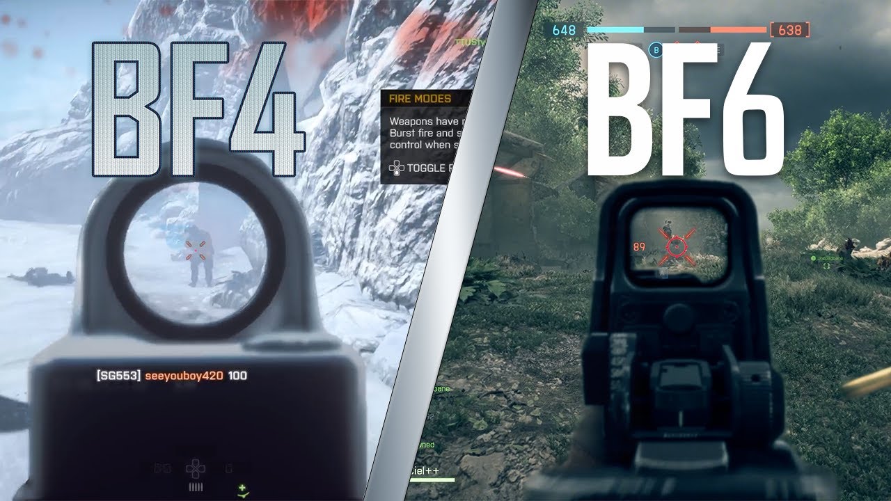 BATTLEFIELD MONTAGE (BF6 & BF4)