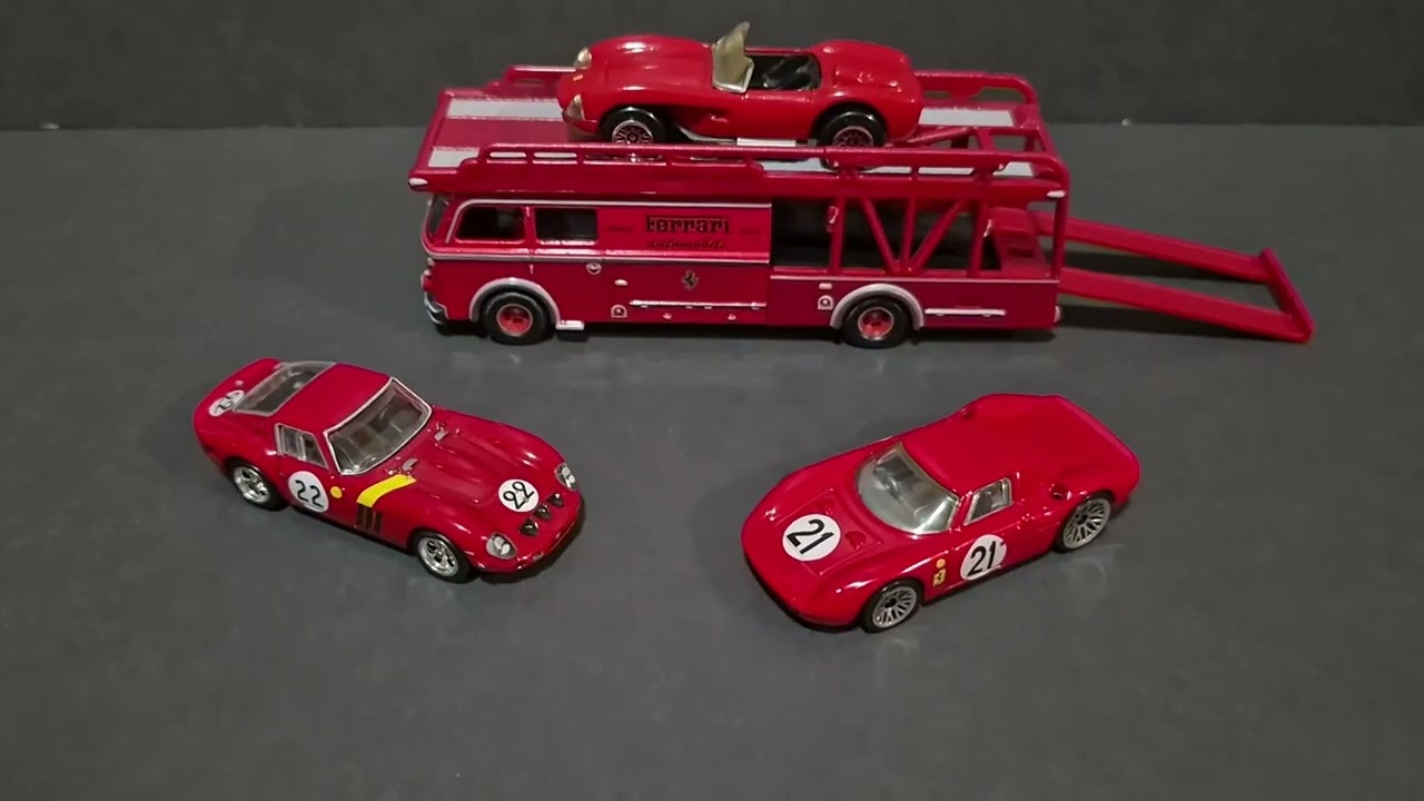 Finally Found the Hot Wheels 🔥 Ferrari Hauler / Team Transport Car Culture Set 1:64 Humaj Diecast 🏎