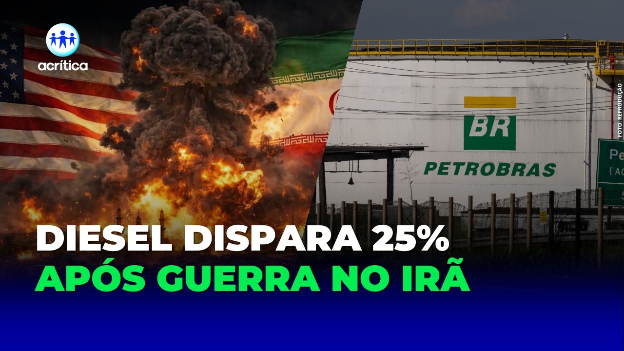 IMPACTO DA GUERRA: DIESEL SOBE 25% E PESA NO BOLSO
