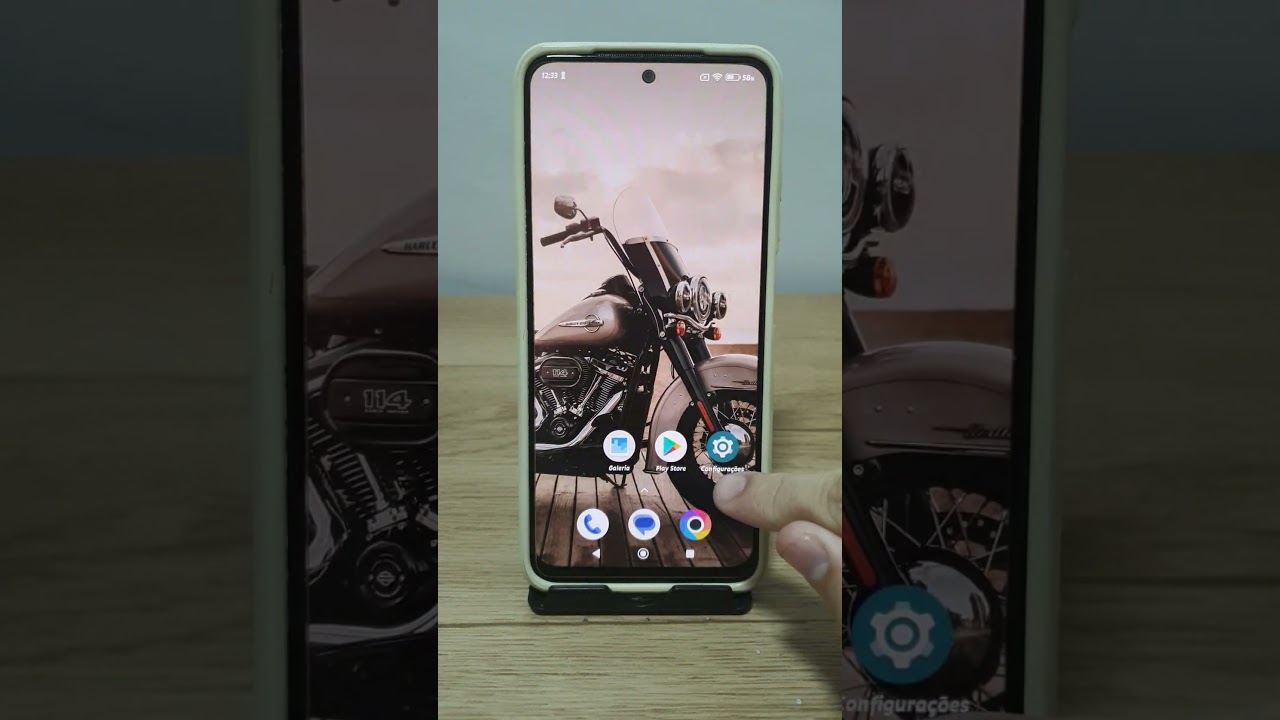 Poco M4 - Como tirar uma captura de tela parcial