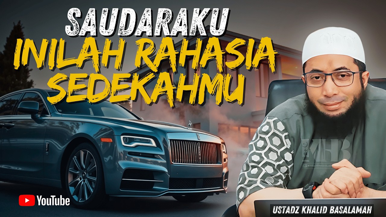 INILAH RAHASIA SEDEKAH YANG JARANG ORANG TAHU ! -  USTADZ KHALID BASALAMAH
