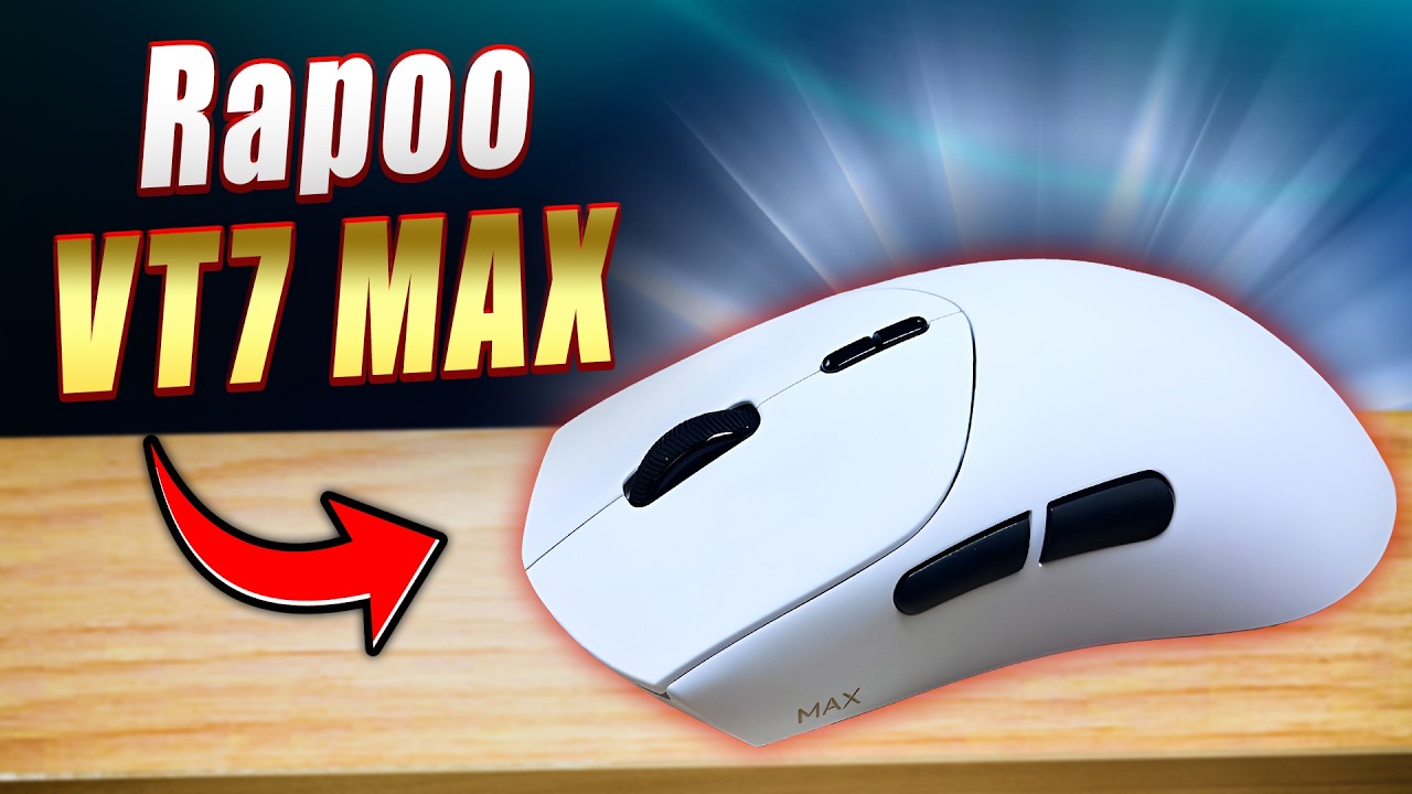 Флагманские характеристики, бюджетная цена: игровая мышь Rapoo VT7 Max