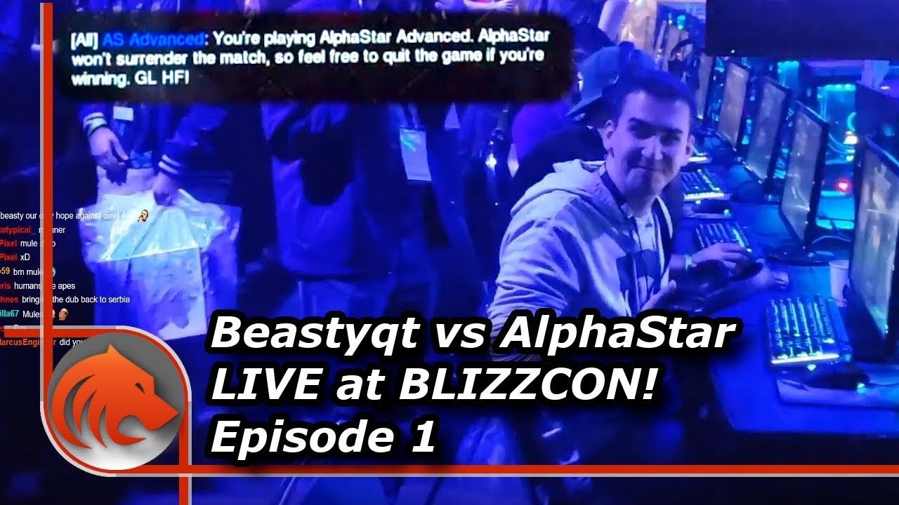 Beastyqt vs AlphaStar at Blizzcon!