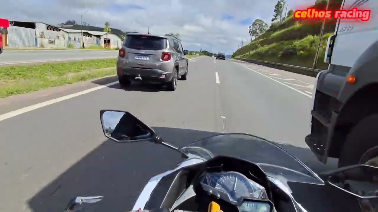 Ninja 300 celhos no modo fúria racing. 