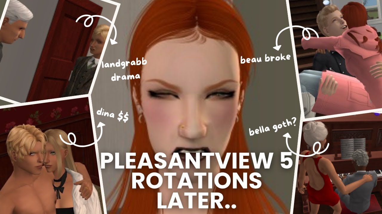 I Kept Playing Pleasantview And This Is Where It Ended Up.. Sims 2 Pleasantview Neighborhood Tour 🎥🌷